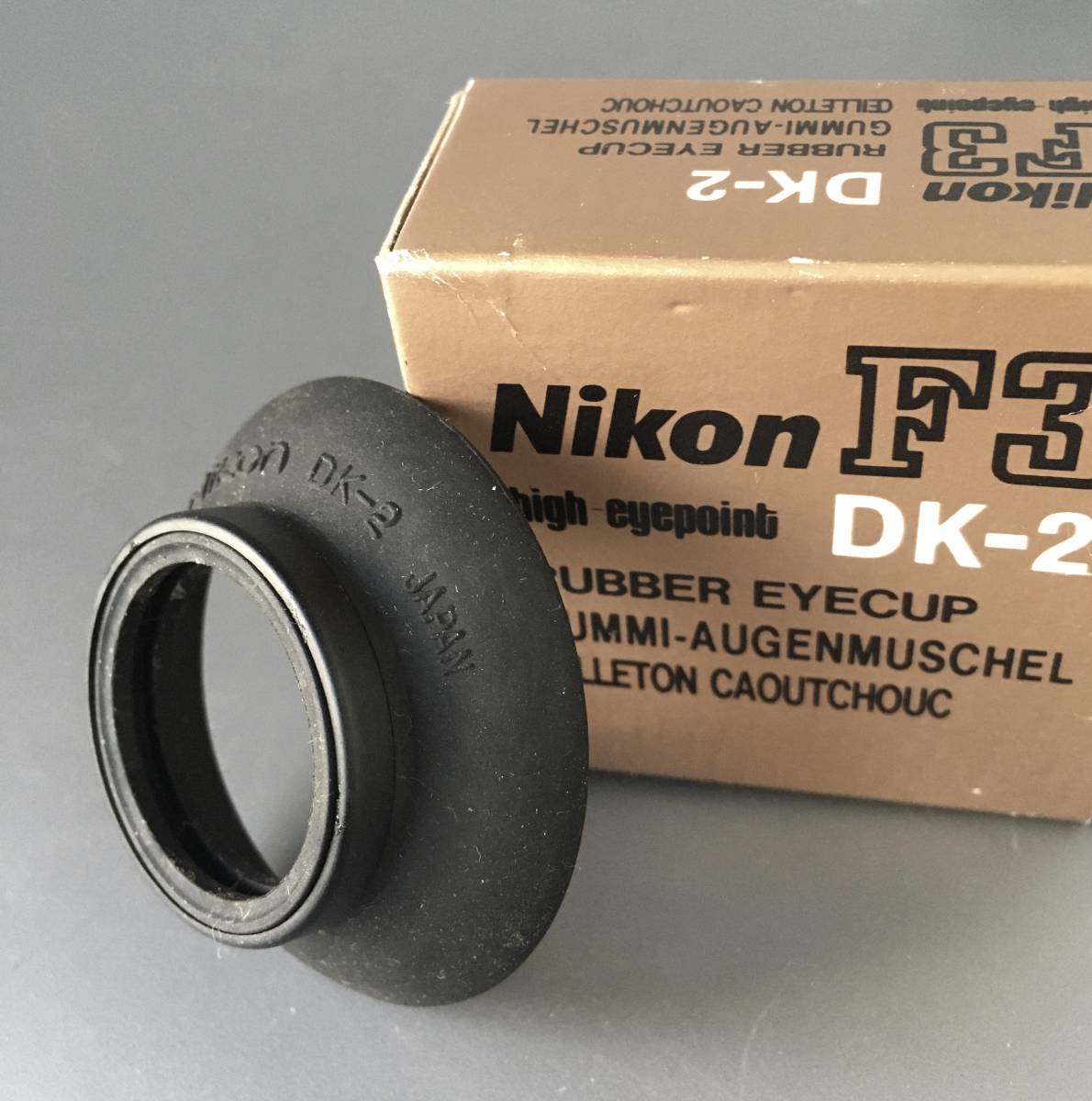 未使用品】Nikon DK-2 ニコン F3用 接眼目当て ラバーアイカップ 未使用品】Nikon DK-2 ニコン F3用 接眼目当て ラバーアイカップ