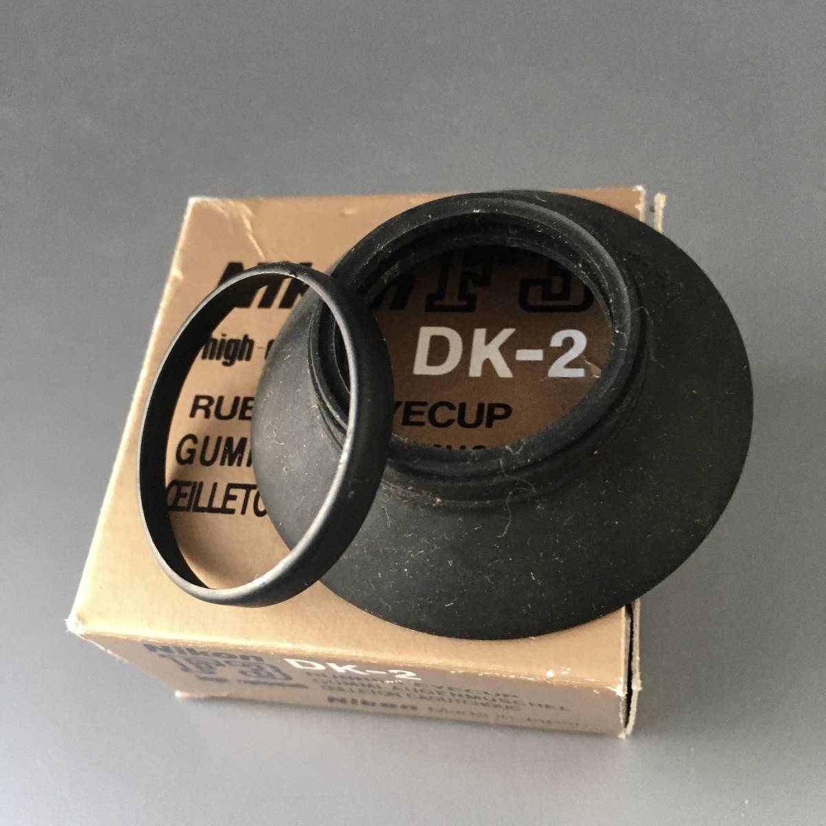 未使用品】Nikon DK-2 ニコン F3用 接眼目当て ラバーアイカップ 未使用品】Nikon DK-2 ニコン F3用 接眼目当て ラバーアイカップ