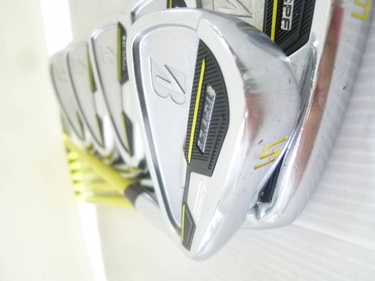 美品レア!】ブリヂストンJ15DPF Shiny Yellow アイアンセット-