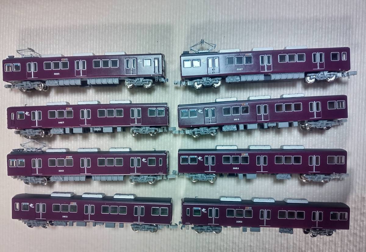 阪急3300系3323編成リニューアル車8両 加工品 阪急3300系3323編成リニューアル車8両 加工品