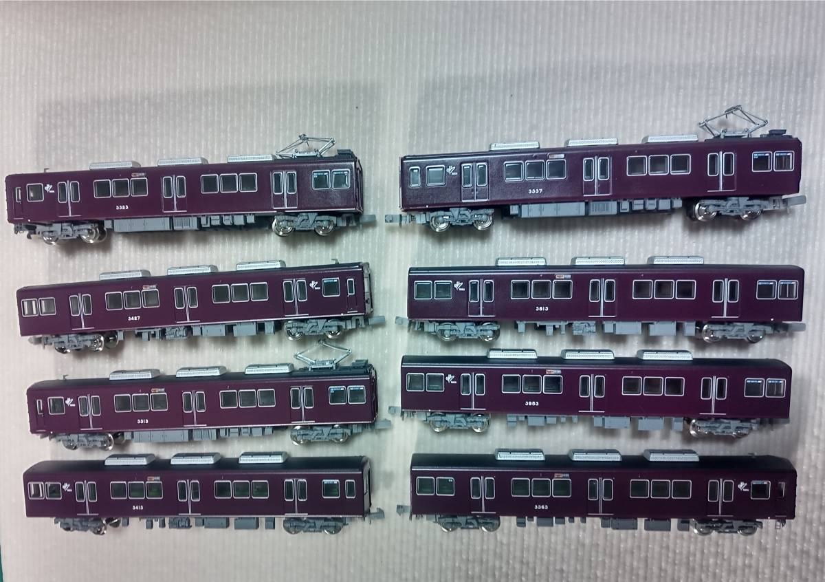 阪急3300系3323編成リニューアル車8両 加工品 阪急3300系3323編成リニューアル車8両 加工品