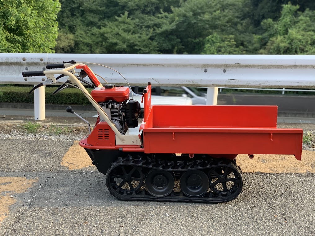 ◇SIKOKU 四国製作所 手動ダンプ運搬車 3.1馬力☆KAWASAKI ◇SIKOKU 四国製作所 手動ダンプ運搬車 3.1馬力☆KAWASAKI