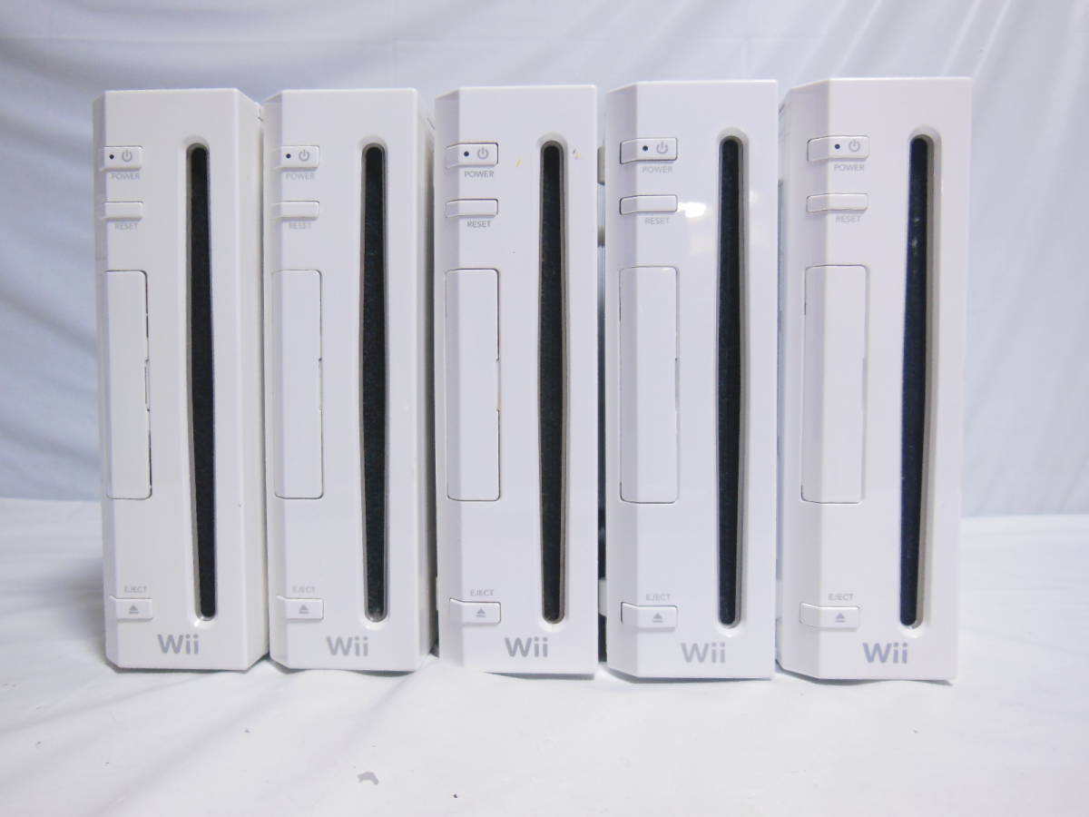 ２F　Wii本体10台セット　任天堂　RVL-001　通電確認済み　ジャンク　NINTENDO　_画像3