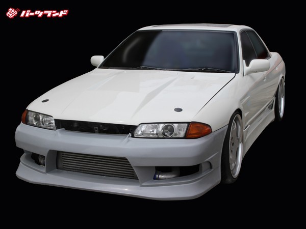 スカイライン R32 フロントバンパー 前期 後期 エアロ FRP 未塗装 社外品 SKYLINE 日産 ニッサン NISSAN_画像2