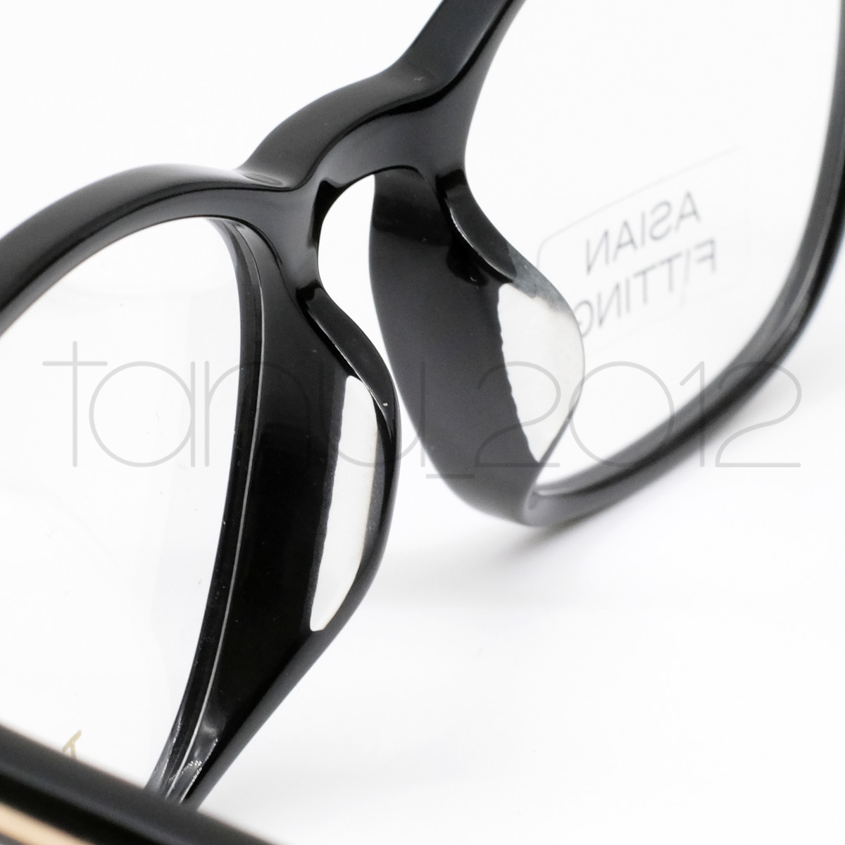 ★新品本物！TOMFORD TF5505-F 001 ブラック トムフォード アジアンフィットモデル キーホールブリッジ ボスリントン  イタリア製高級メガネ