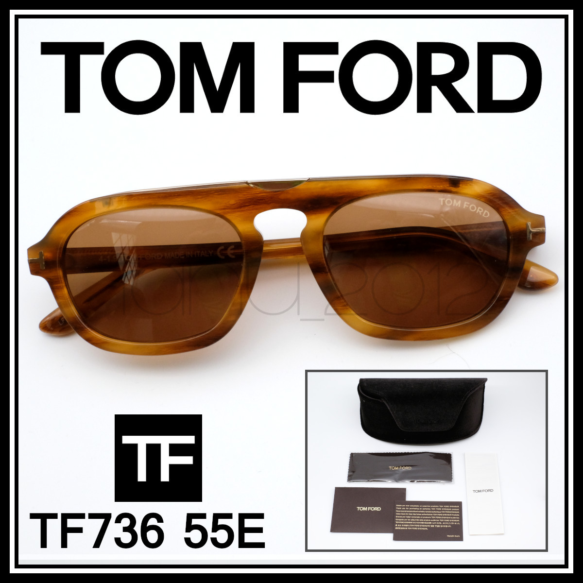 トムフォード　TOM FORD TF5307 053 メガネフレーム　ブロー