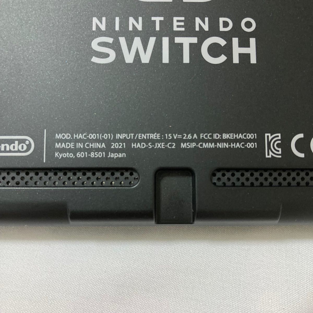 Nintendo Switch バッテリー改良版　2021年製 本体のみ