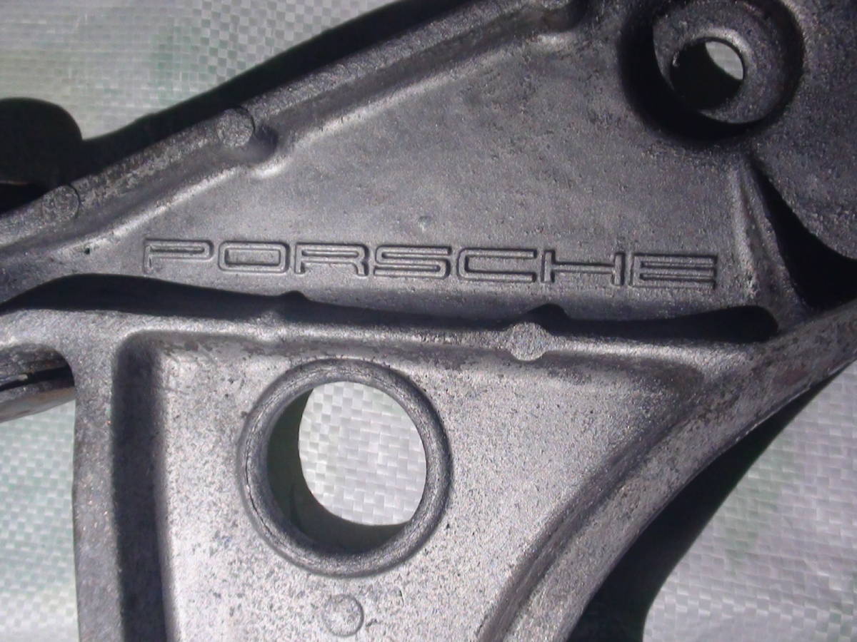 PORSCHE Porsche 924 944 оригинальный левый передняя распорка корпус интенсивность меры товар алюминиевый Pooh tsu новый товар ( сделано в Японии ) шаровое соединение дребезжание нет 