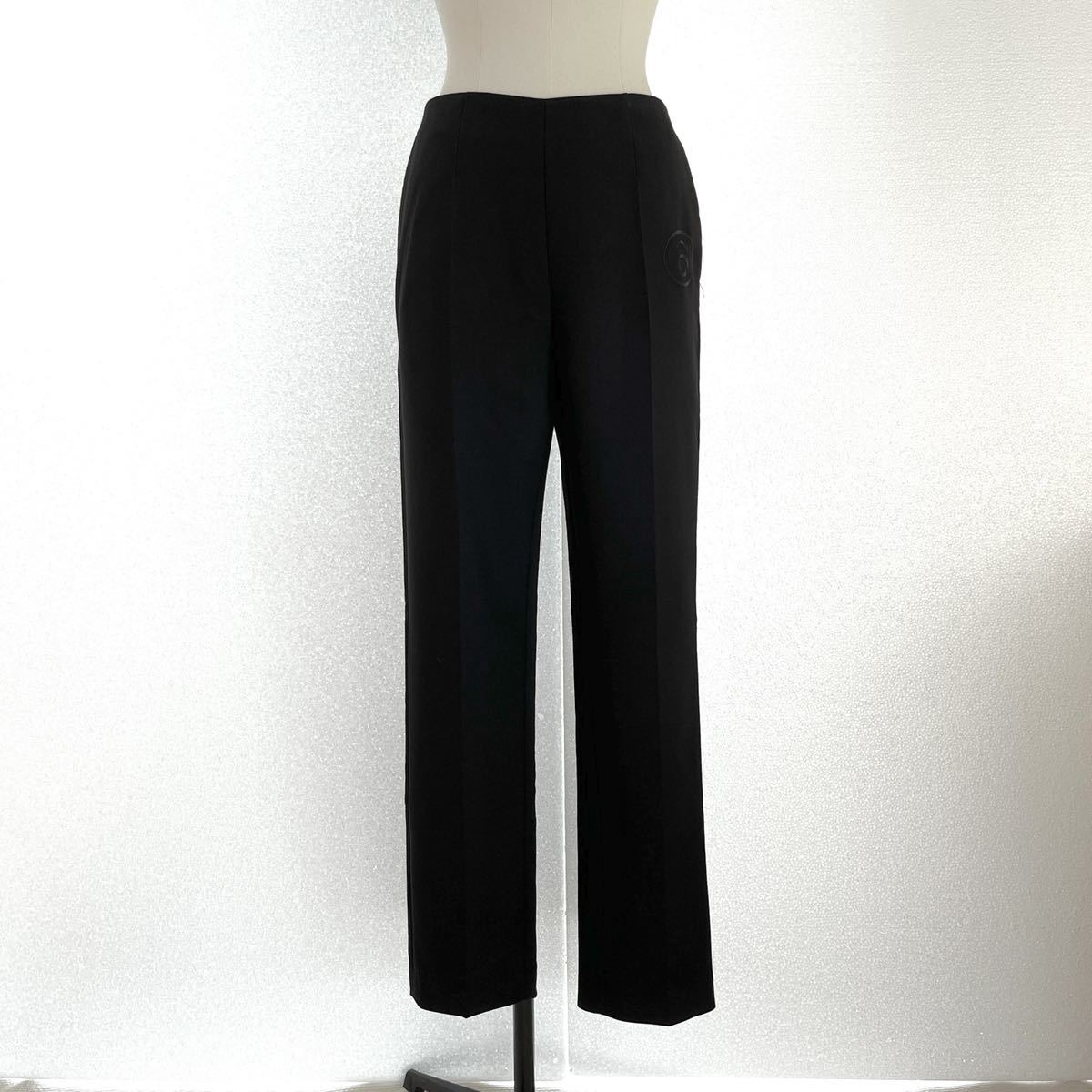 MM6 Maison Margielaマルジェラ ロゴ入り スラックスパンツ M