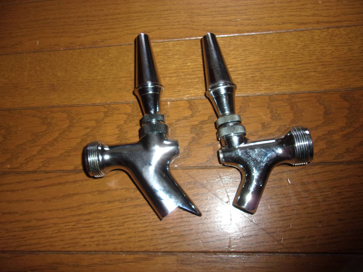 ビールサーバー用 ドラフトタワー ニットク製 シルバー ダブル ビールサーバー用 ドラフトタワー ニットク製 シルバー ダブル