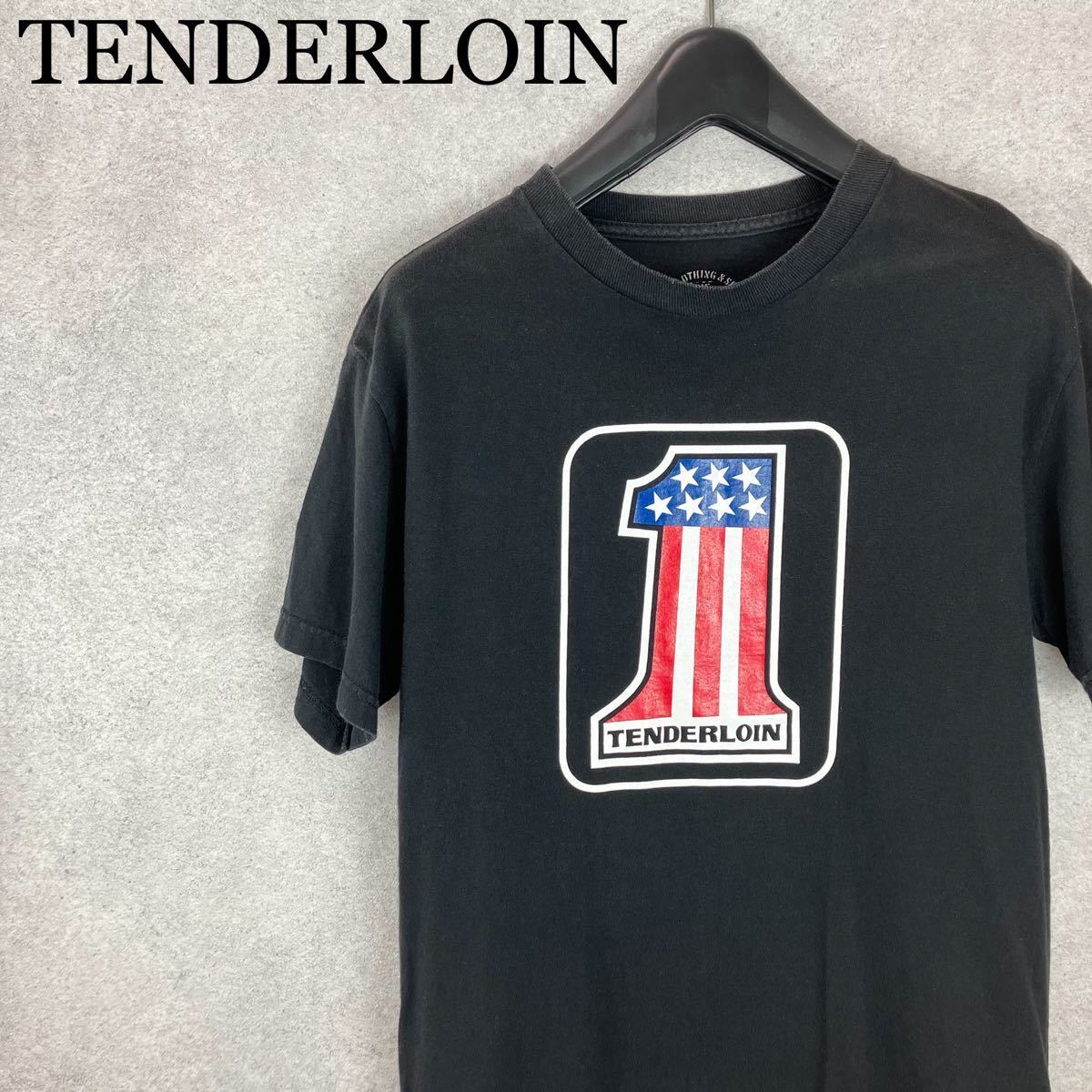 TENDERLOIN テンダーロイン No.1 ナンバーワンロゴ 半袖Tシャツ