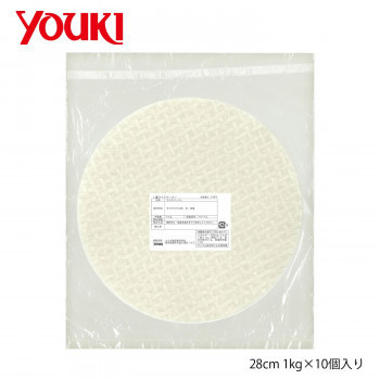 YOUKIyu float food L record rice paper / diameter 28cm 1kg×10 piece entering 218975