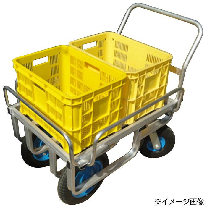 アルミス 大型アルミ四輪ハウスキャリー 自在PUノーパンクタイヤ アルミス 大型アルミ四輪ハウスキャリー 自在PUノーパンクタイヤ
