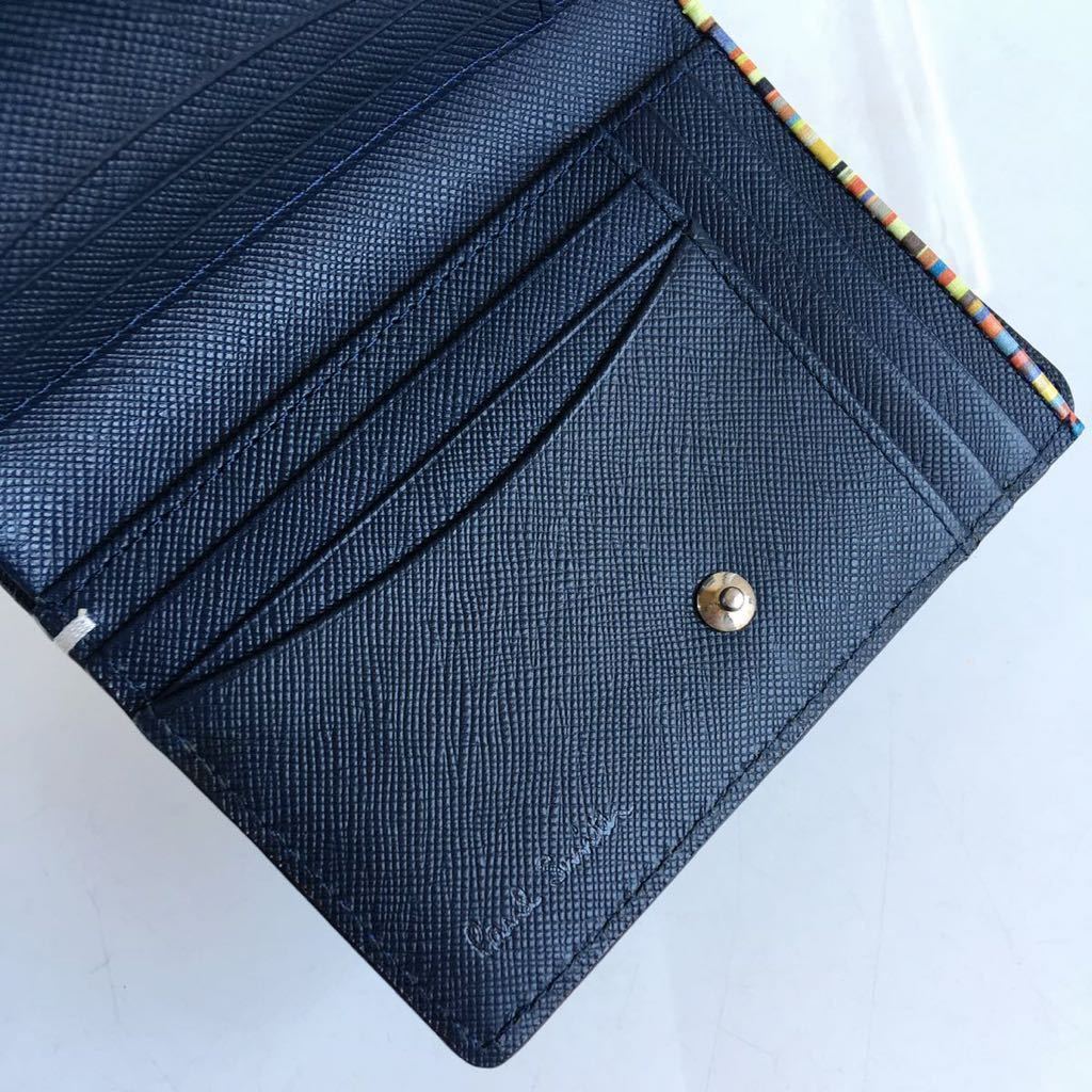 未使用 Paul smith ジップストローグレイン 二つ折り財布 未使用 Paul smith ジップストローグレイン 二つ折り財布