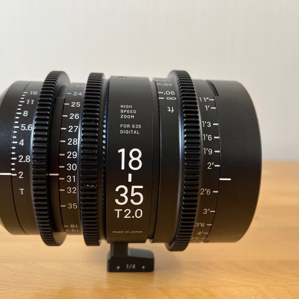 SIGMA 18-35mmT2(キャノンEFマウント）シネマレンズ | udaytonp.com.br