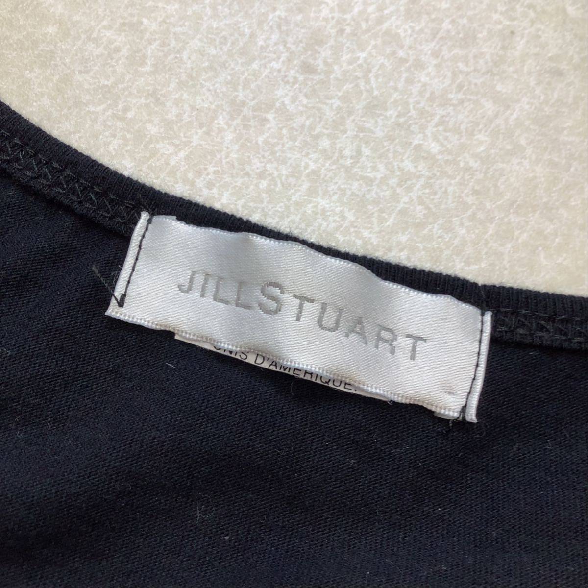  прекрасный товар USA производства JILL STUART Jill Stuart box Logo короткий рукав t рубашка женский M размер соответствует черный розовый fea Lee gran ji