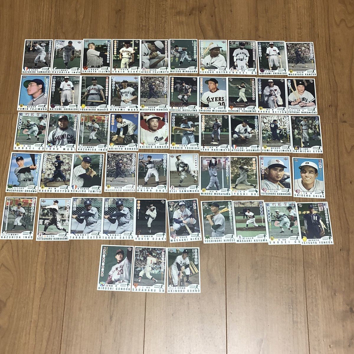 BBM ノスタルジックベースボール　昭和レトロ　リメイクカード　プロ野球カード　セット売り_画像1