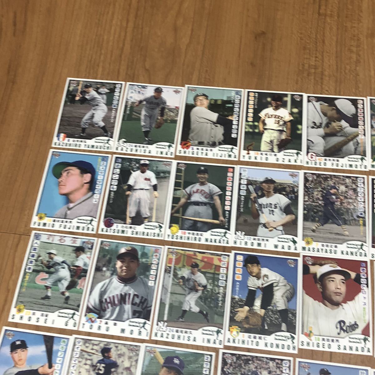 BBM ノスタルジックベースボール　昭和レトロ　リメイクカード　プロ野球カード　セット売り_画像2