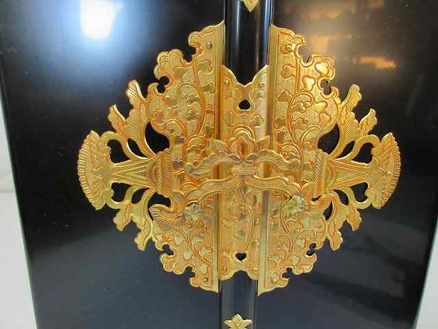 【特別販売品】純三方金 五重座回位牌 中京形(札板幅15cm高31cm厚1cm)長期在庫品の為、特価セール価格 高級仏具通販 管理番号「4044」_画像10