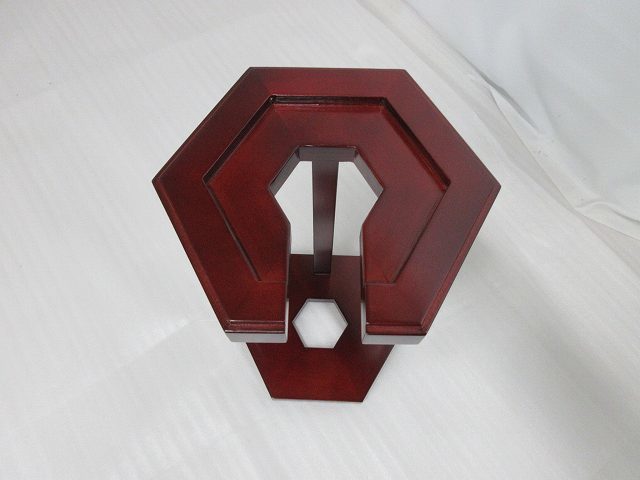 特別販売品】印金置き台 NO.3 マホガニー塗(平径24cm高40cm)長期 特別販売品】印金置き台 NO.3 マホガニー塗(平径24cm高40cm)長期