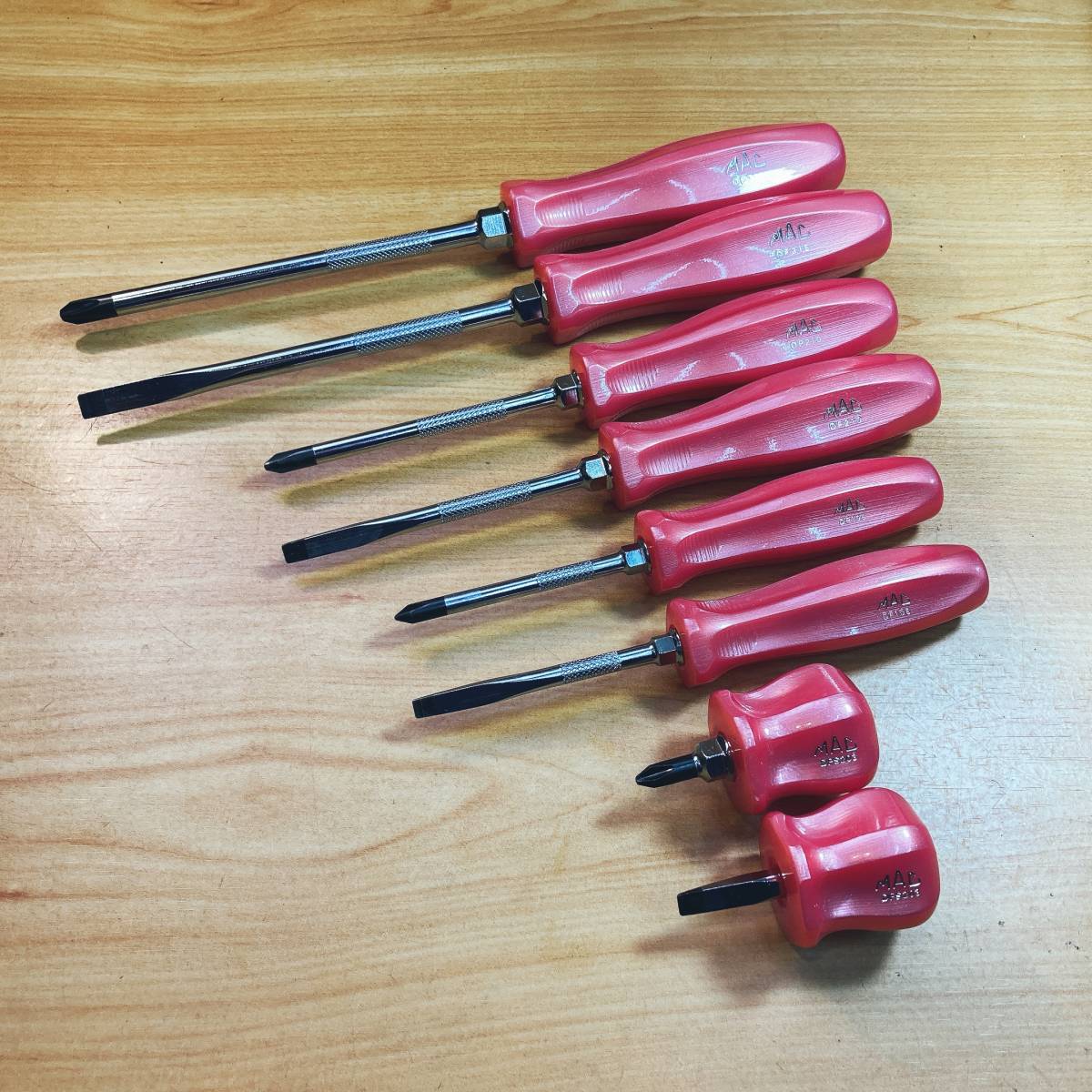 Yahoo!オークション - MACTOOLS マックツール ドライバーセット 8本 2...