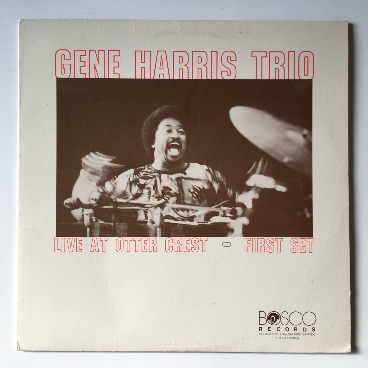 2273●Gene Harris Trio - Live At Otter Crest - First Set /JIR-4001/1981年 Contemporary Jazz/12inch LP アナログ盤_画像1
