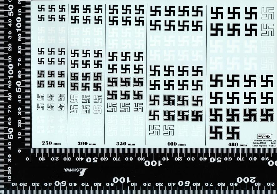 KOPRO переводная картинка 1/48 piton черный itsuswaschika Германия ВВС ruftobafe1