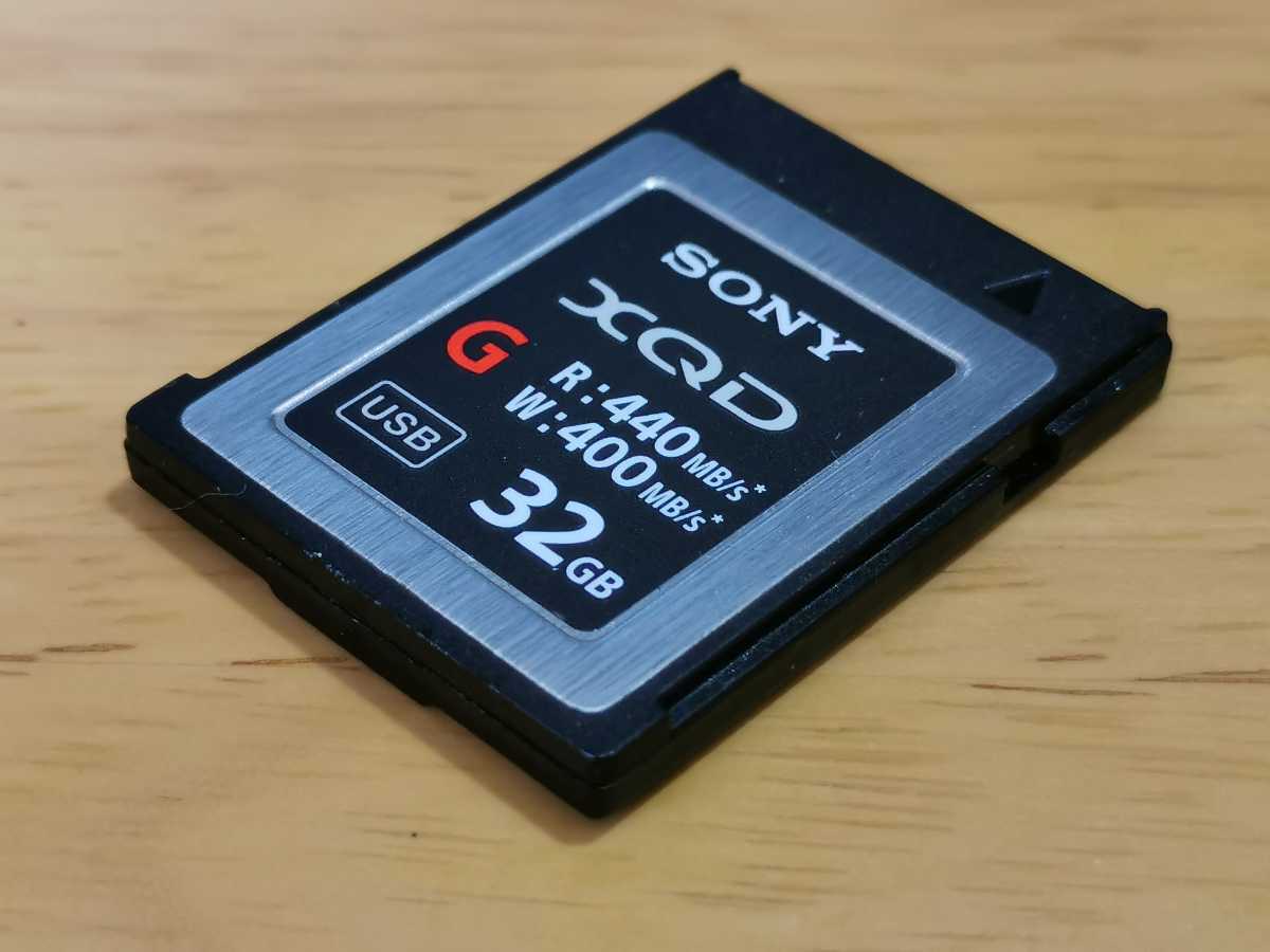 送料無料！SONY XQDメモリーカード QD-G32E 32GB フォーマット済み 