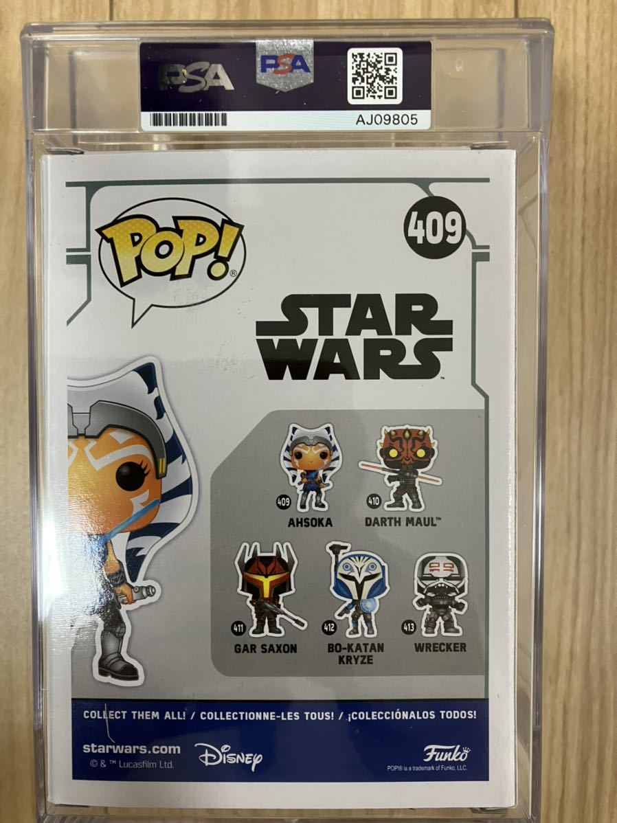 Funko POP アソーカ ロザリオ・ドーソン 直筆サイン入り PSA GEM MT10