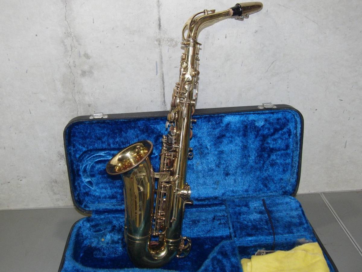 □□NIKKAN IMPERIALE アルトサックス ニッカン ハードケース 付属品付