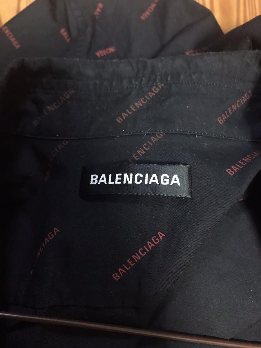 バレンシアガ Balenciaga All Over Logo Shirt 正規 | sweatreno.com
