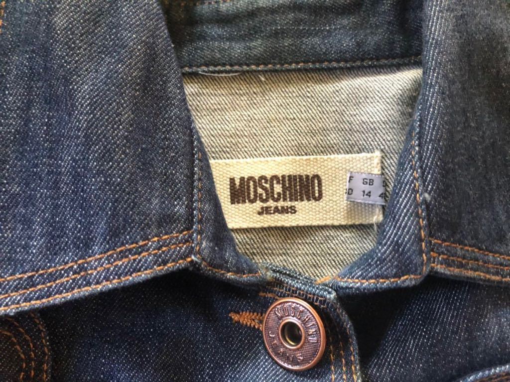 MOSCHINOモスキーノデニムジャケット44 | www