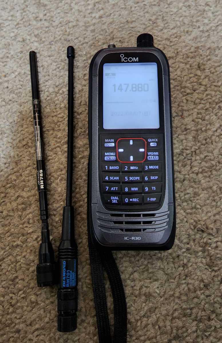 Yahoo!オークション - ICOM IC-R30 中古 Yahoo!オークション - ICOM IC-R30 中古