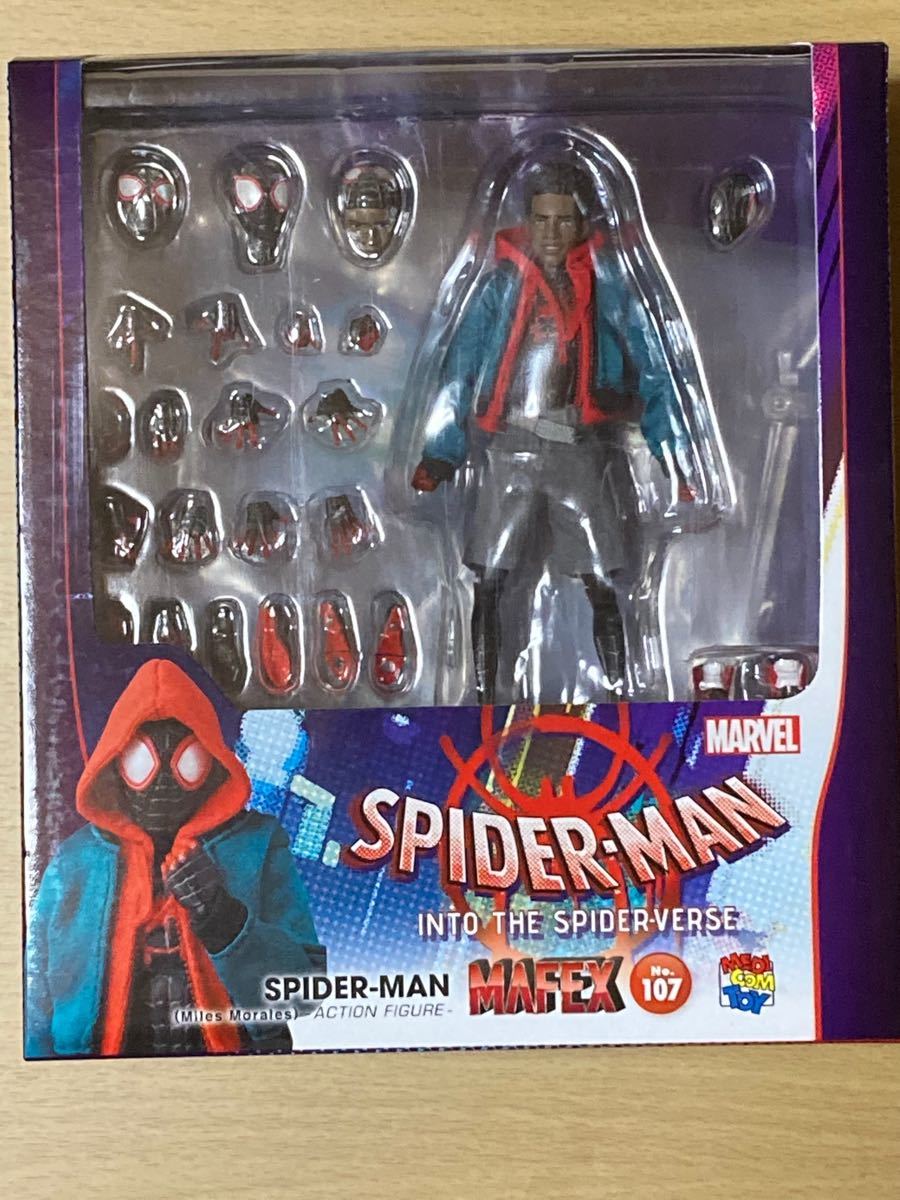 正式的 MAFEX SPIDER-MAN マイルス モラレス スパイダーバース