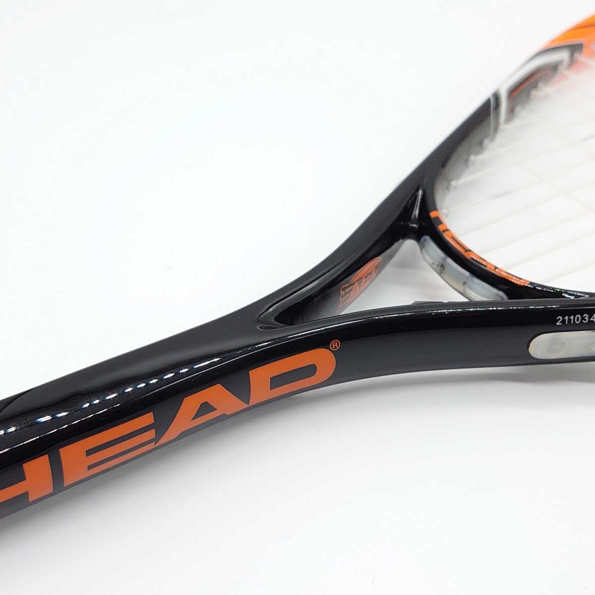 HEAD ヘッド AFT Cyber サイバー 2.0 Squash Racket スカッシュラケット メンズ レディース スポーツ ブラック オレンジ ケース tp-22x669_画像5