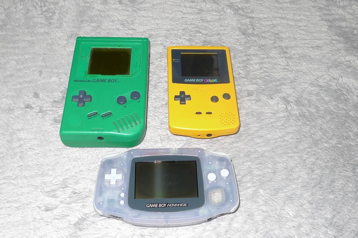 ゲームボーイアドバンス ゲームボーイカラー 初代ゲームボーイ www.pa