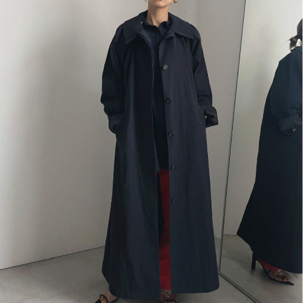 AMERI アメリ EMBROIDERY COLLAR COAT | smsgolubovci.me