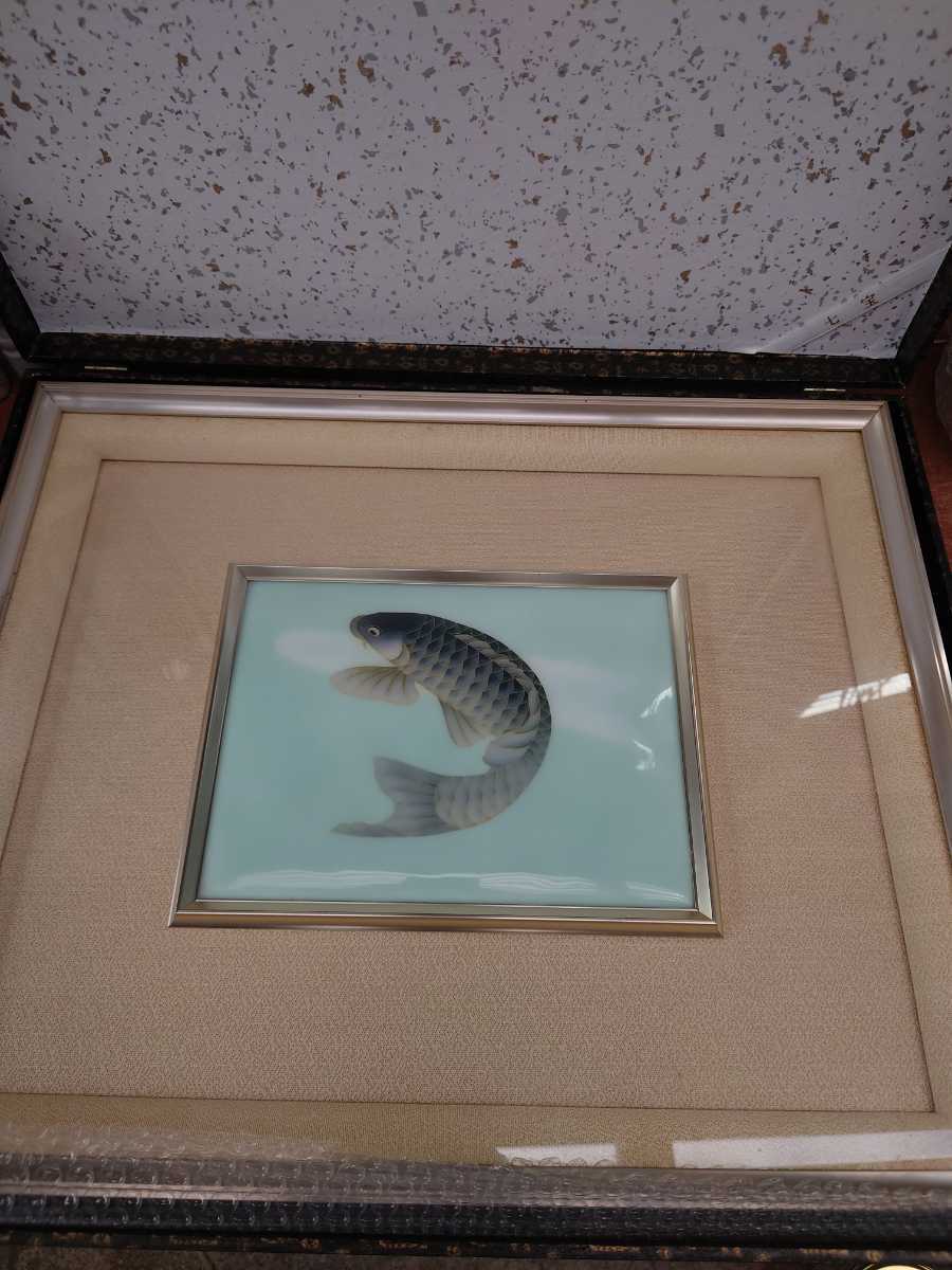 感謝価格】 【中古】七宝焼 鯉 置物 インテリア ゴージャス 箱付き 額縁錆あり シミあり その他 - frogster.rs 感謝価格】 【中古】七宝焼 鯉 置物 インテリア ゴージャス 箱付き 額縁錆あり シミあり その他 - frogster.rs