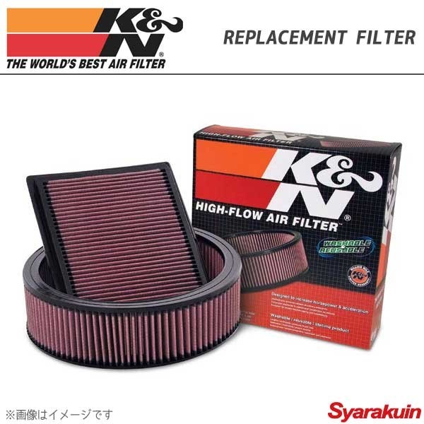 K&N エアフィルター REPLACEMENT FILTER 純正交換タイプ ディアマンテ F13A ケーアンドエヌ
