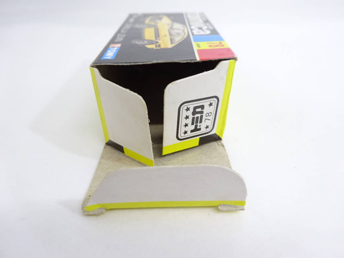 X013/トミカ TOMICA/黒箱/NO.78 カローラ レビン/青/トミー TOMY/ミニカー 保管品_画像7