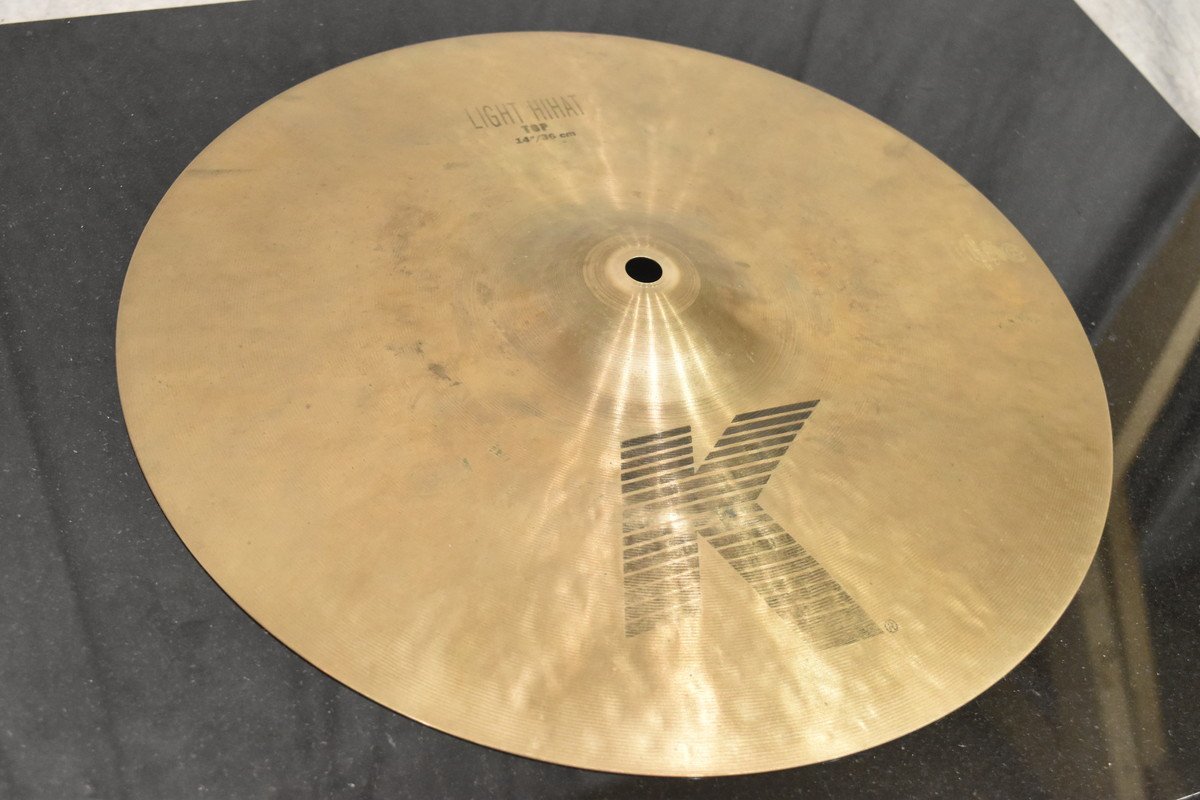 K Zildjian ジルジャン ハイハットシンバル Light Hi Hat Top 14インチ ハイハットシンバル 売買されたオークション情報 Yahooの商品情報をアーカイブ公開 オークファン Aucfan Com