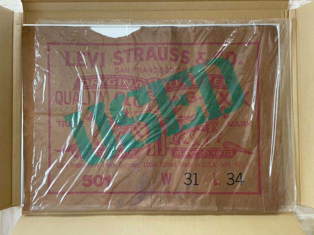 ◇リーバイス 501◇巨大パッチ バナー ポスター103×73.5cm レア 検