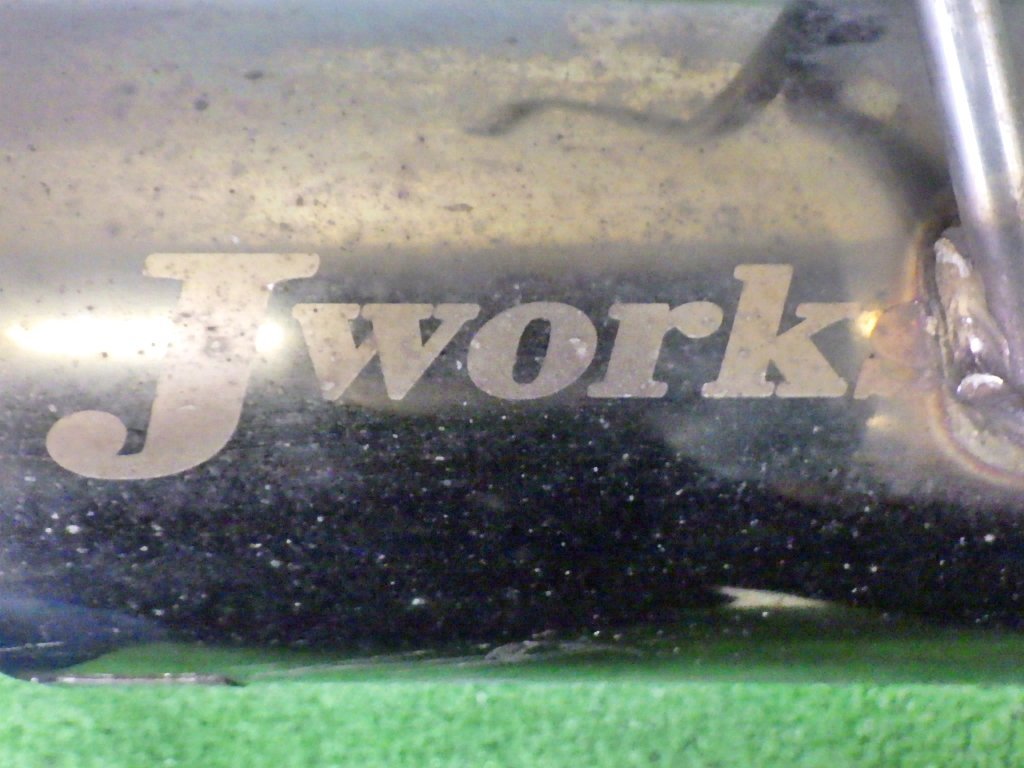 ☆J-WORK AUTO JWELL リアマフラー☆ HE21S ラパンSS K6Aターボ ☆MFR ★送料無料★ 222120_画像2