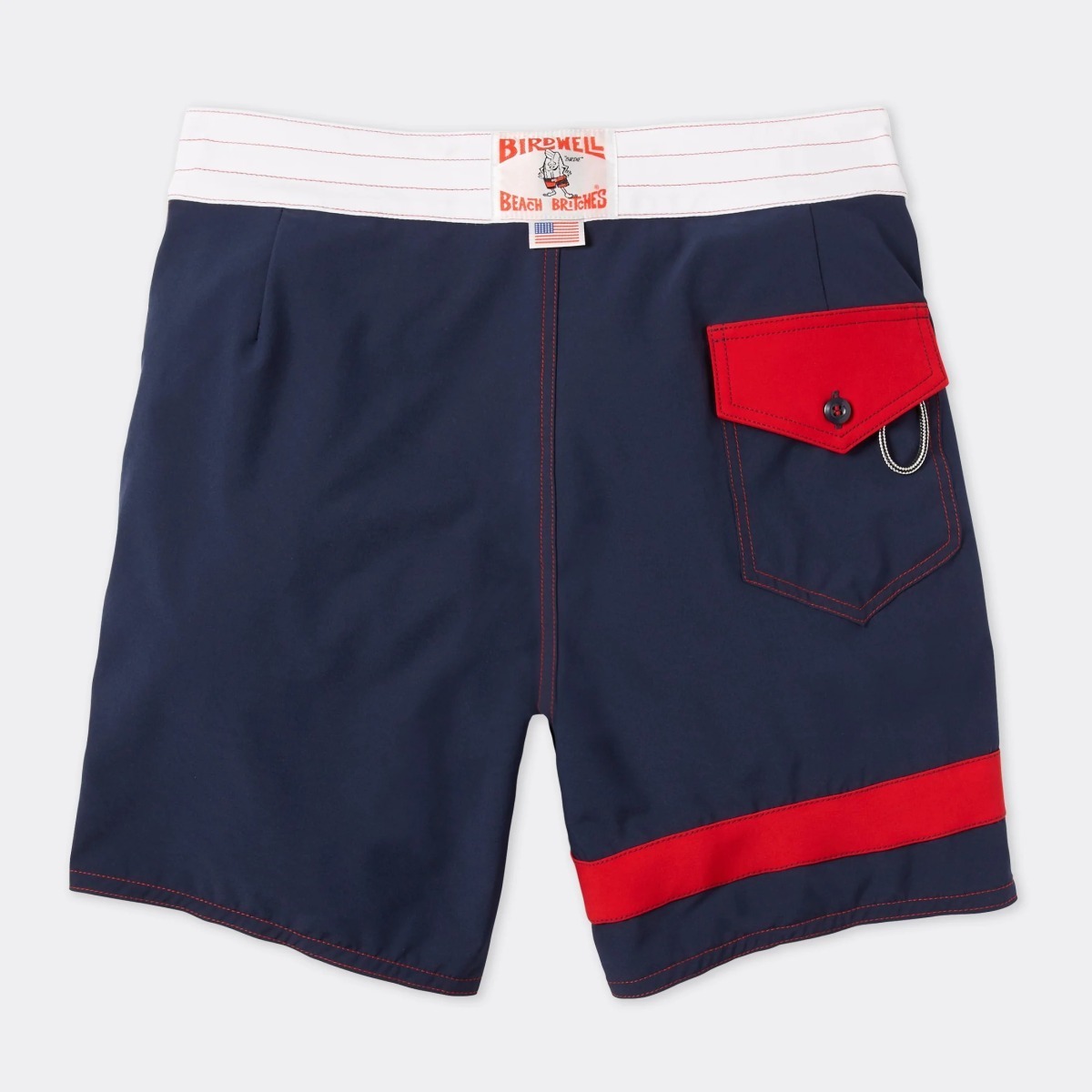 SALE! BIRDWELL 808 Patriot Board Shorts - Navy バードウェル サーフトランクス W32　新品未使用_画像2