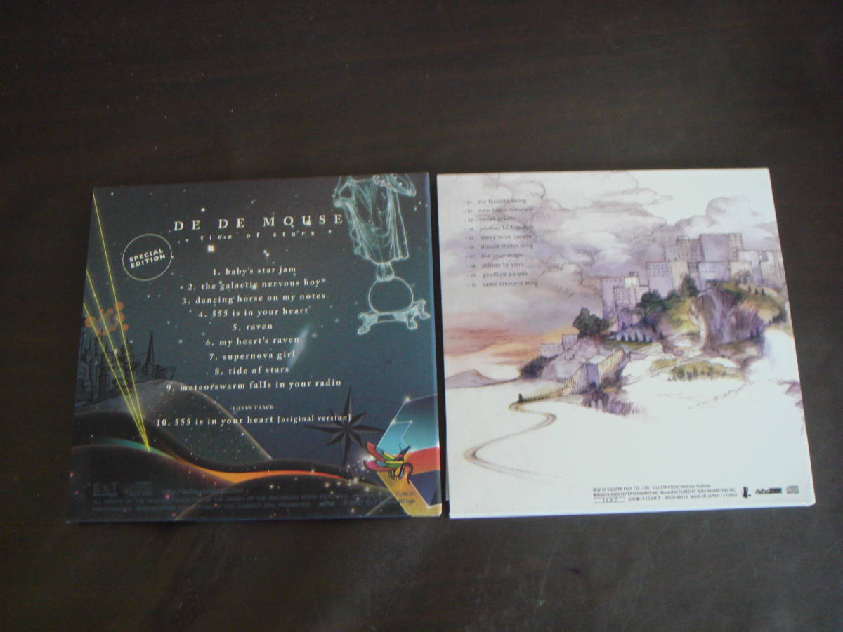DE　DE　MOUSE　CD2枚セット　A　JOURNEY　TO　FREEDOM　TIDE　OF　STARS_画像2