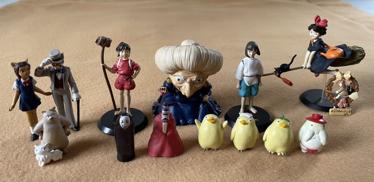スタジオジブリフィギュアセット 千と千尋の神隠し 魔女の宅急便 スタジオジブリフィギュアセット 千と千尋の神隠し 魔女の宅急便
