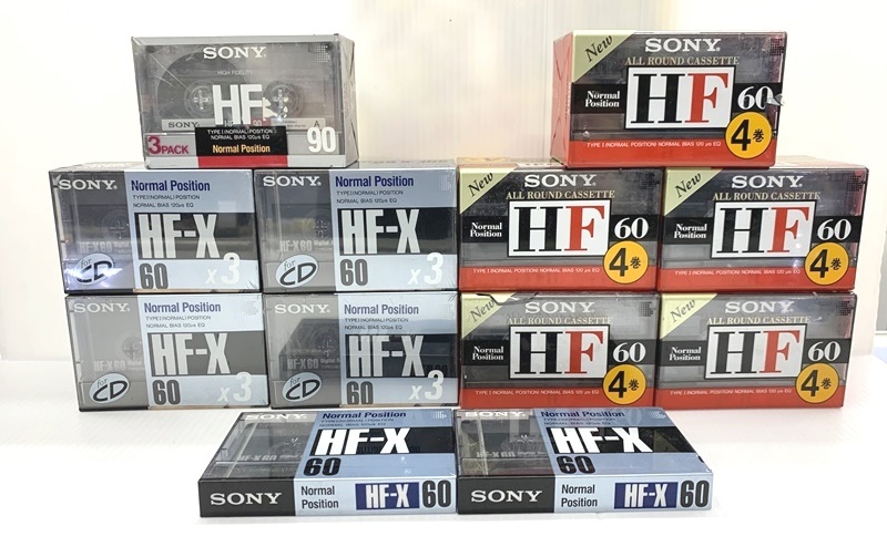 ソニー 一般用オーディオカセットテープ HF 10巻パック) (ノーマル