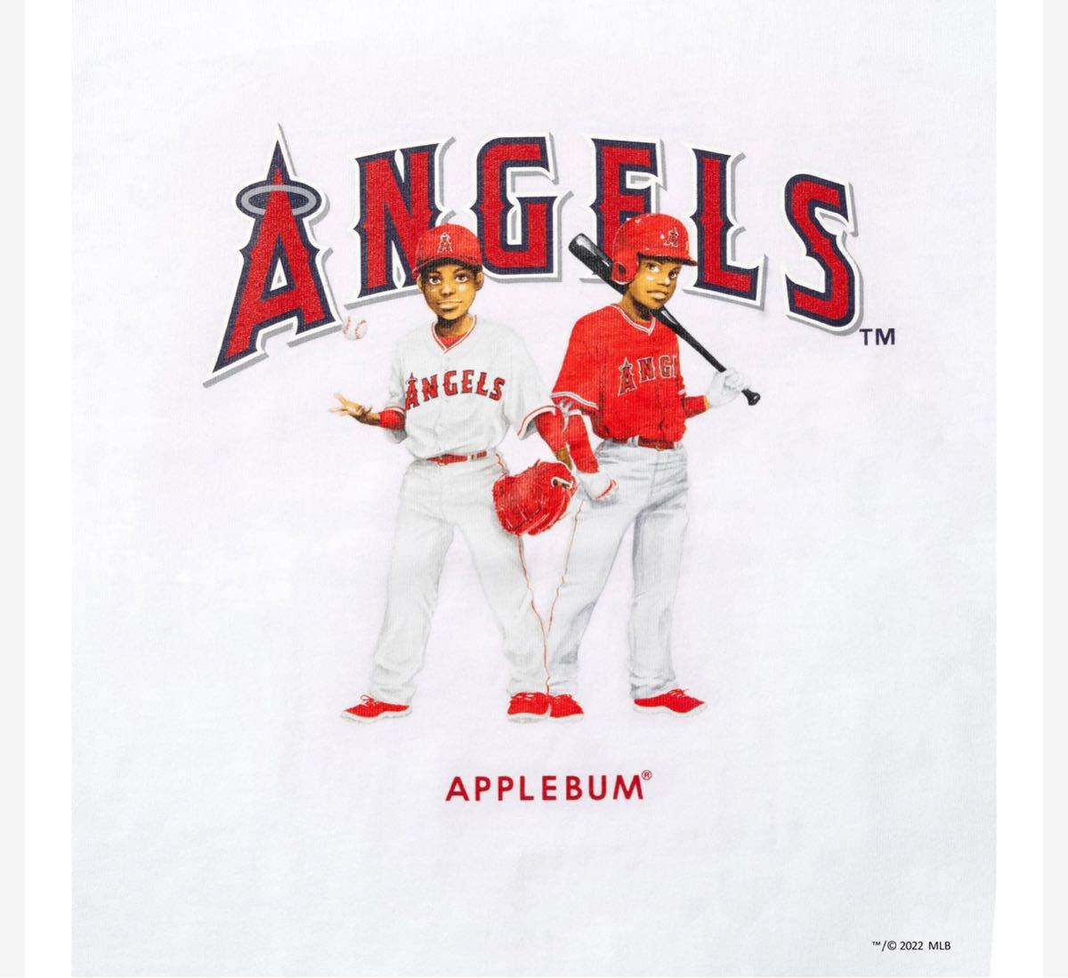 “LA Angels Boy” T-shirt アップルバム　大谷　二刀流