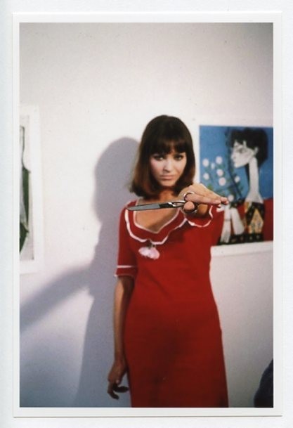 [ photo 4x6] Anna * Carina 27 movie woman super photograph ( small ) Anna Karina