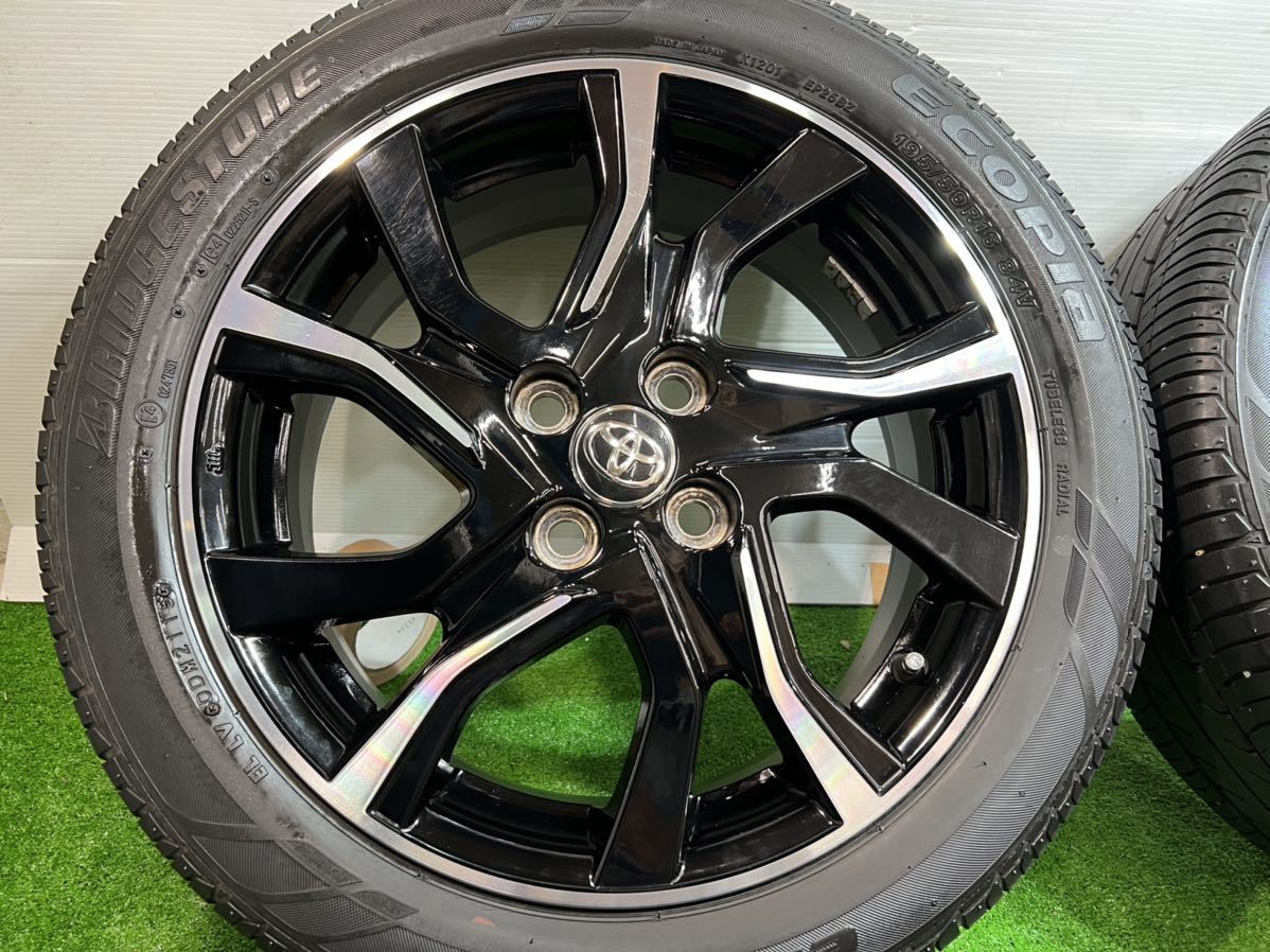 格安即決 トヨタヴィッツRS純正ホイール・サマータイヤ 195/50R16